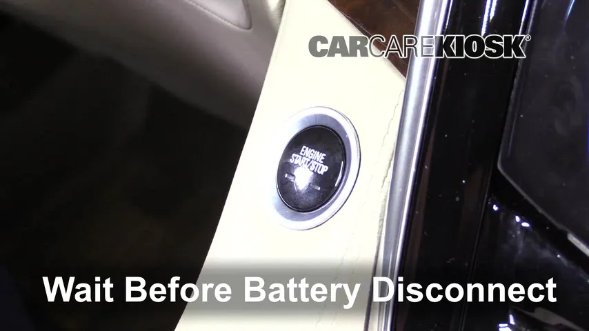 2016 Cadillac Escalade ESV Luxury 6.2L V8 FlexFuel Batterie Changement